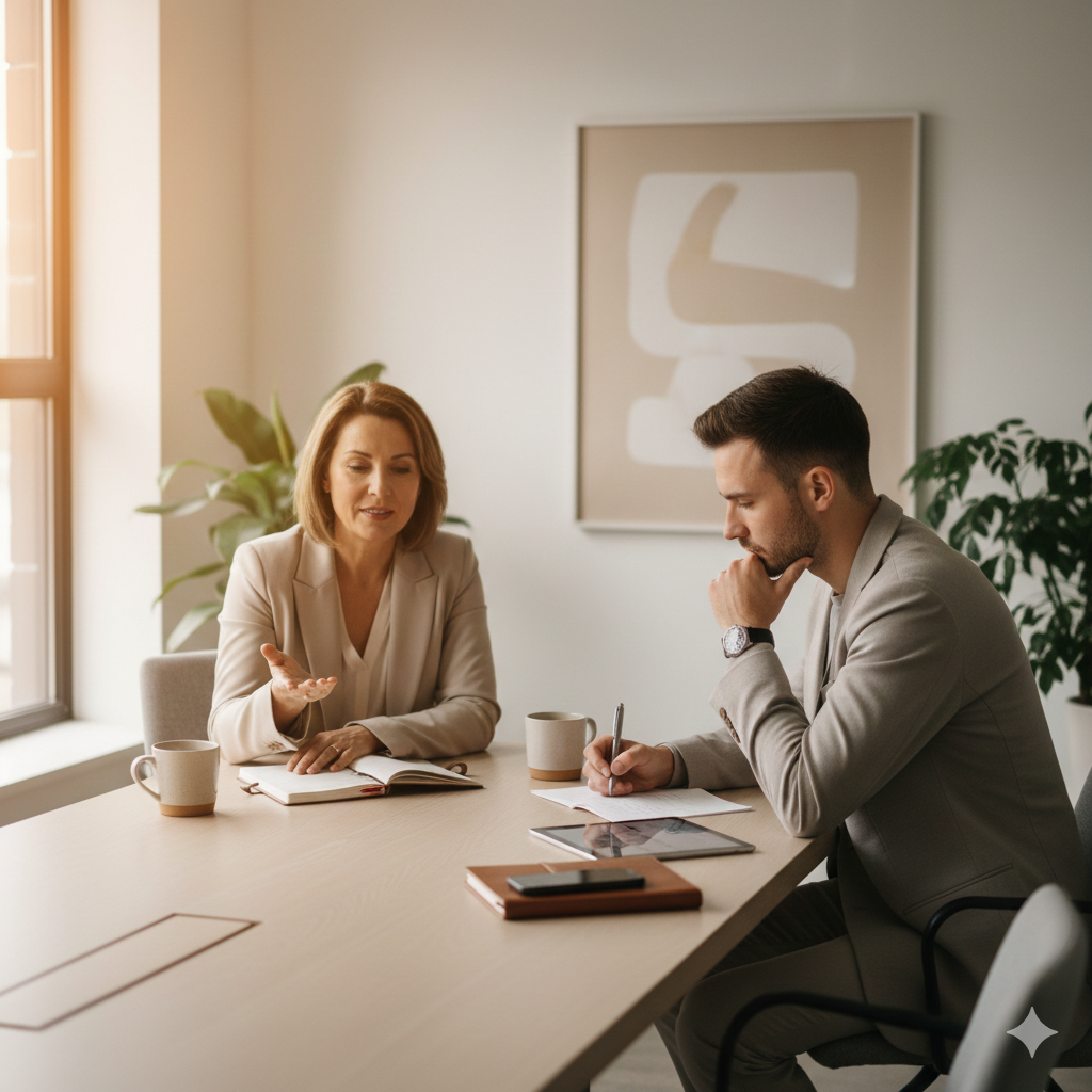 Individual developing strategic learning capacity